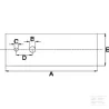 Jeu de lames, 8x, PVC, PolyCut 2-2