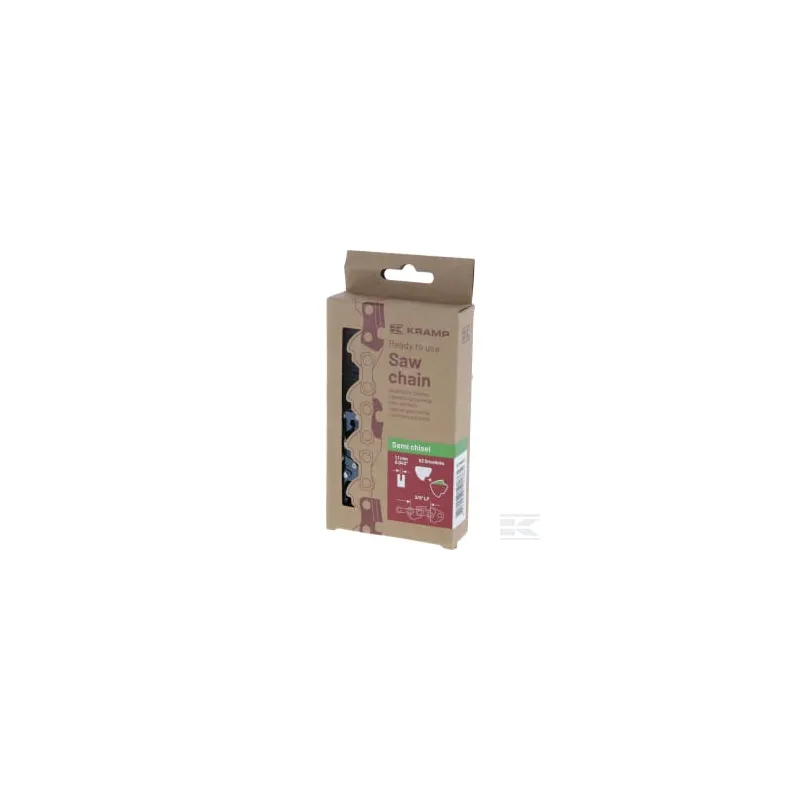 Chaîne de tronçonneuse 3/8" 1,1 mm 52 DL semi-chisel, Kramp Efficiency