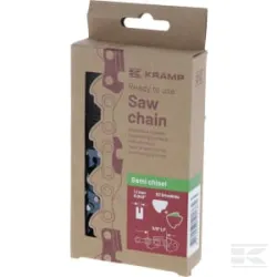 Chaîne de tronçonneuse 3/8" 1,1 mm 52 DL semi-chisel, Kramp Efficiency