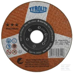 Disque à tronçonner Prem.No-Fe 115x2,5