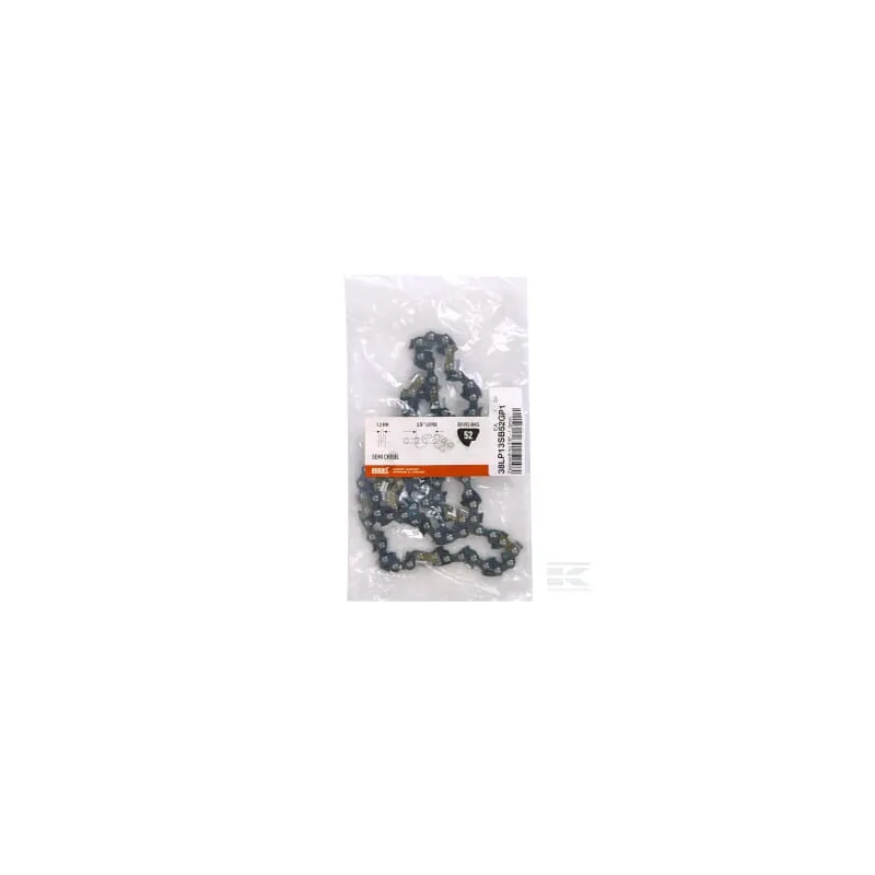 Chaîne de tronçonneuse 3/8" 1.3mm 52 DL gopart