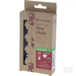 Chaîne de tronçonneuse 3/8" 1,3 mm 40 DL semi-chisel, Kramp Efficiency