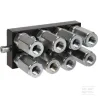 Raccord multiple DN12-8 x 1/2" BSPP prise amovible