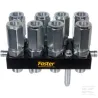 Raccord multiple DN12-8 x 1/2" BSPP prise amovible