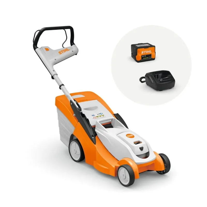 Tondeuse à gazon à batterie RMA 239 C STIHL - Pack batterie et chargeur