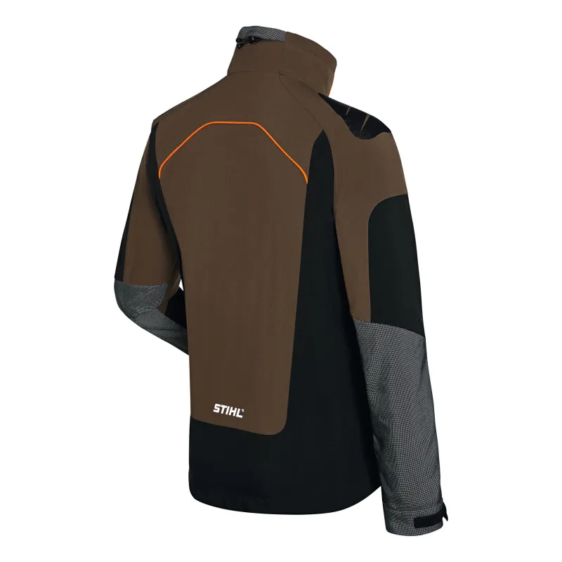 Veste ADVANCE X-SHELL tourbe/noire