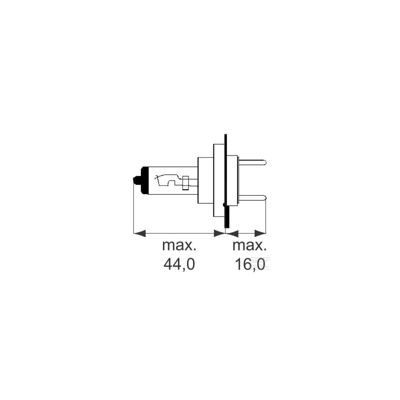 Ampoule 64210ULT-1BL H7 55W 12V PX26D BLI