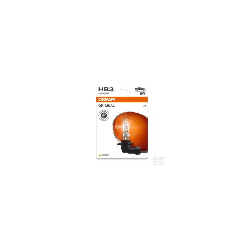 Ampoule 9005-1BL HB3 60W 12V P20D BLI