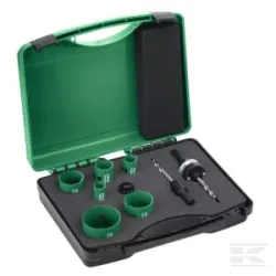 Kit de scie cloche 9 pièces