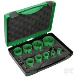 Kit de scie cloche 13 pièces