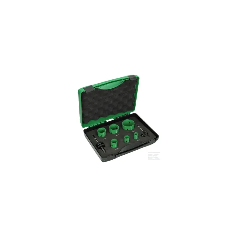 Ensemble de scies cloches pour électricien