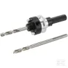 Porte-scie cloche 11 mm hexagonale sur 40 mm