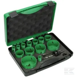 Ensemble de scies cloches combinées 16 pièces