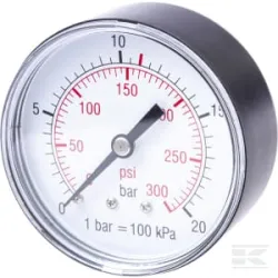 Manomètre ø 63 1/4" 20/11B