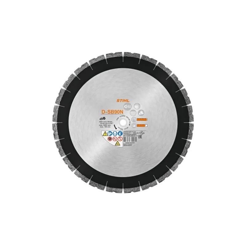 Disque à découper diamanté Ø 350mm/14" D-SB90N STIHL