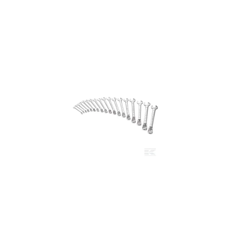 Jeu de 18 clés mixtes