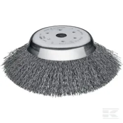 Brosse à désherber en fil d'acier sensible 180 x 20,0 mm