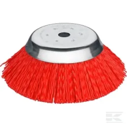 Brosse à désherber sensible 200 x 25,4 mm rouge PP