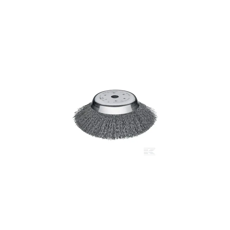 Brosse à désherber en fil d'acier sensible 180 x 25,4 mm