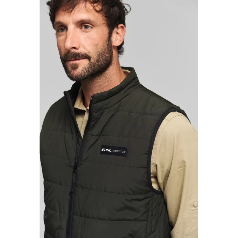 Veste sans manches CASUAL verte