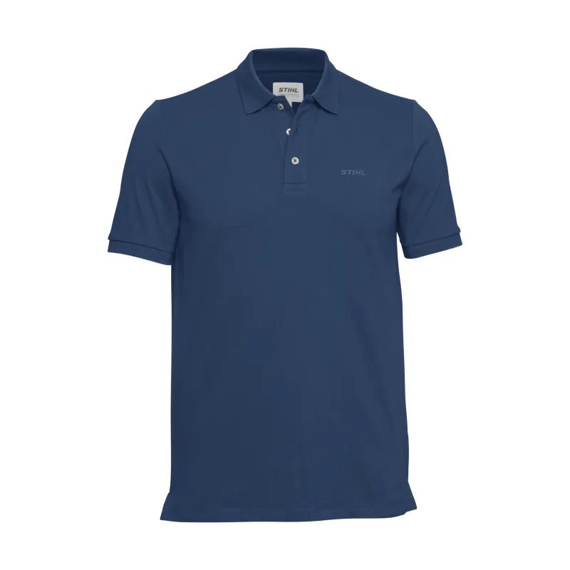 Polo BASIC bleu Homme