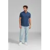 Polo BASIC bleu Homme