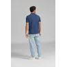 Polo BASIC bleu Homme