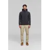 Veste HYBRID HOOD grise homme