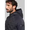 Veste HYBRID HOOD grise homme