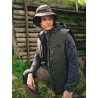 Veste HYBRID HOOD grise homme