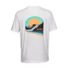 T-shirt SUNSET blanc Homme