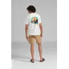 T-shirt SUNSET blanc Homme