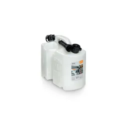 Bidon combiné transparent avec 2 becs verseurs STIHL