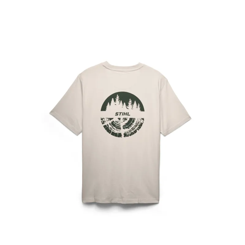 T-shirt TREE CIRCLE beige Homme