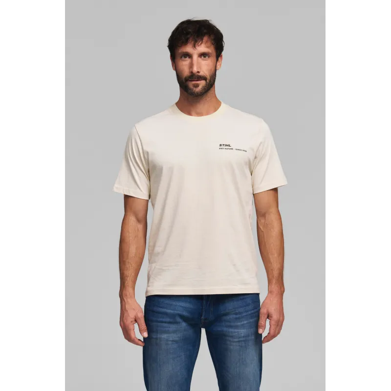 T-shirt TREE CIRCLE beige Homme