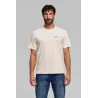 T-shirt TREE CIRCLE beige Homme