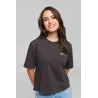 T-shirt TREE CIRCLE gris Femme
