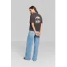 T-shirt TREE CIRCLE gris Femme