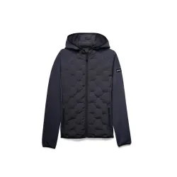 Veste HYBRID HOOD grise femme