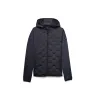 Veste HYBRID HOOD grise femme