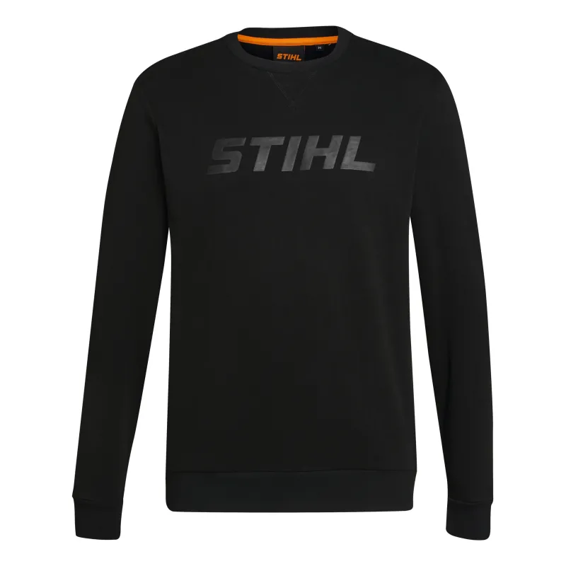 Sweat "LOGO" noir Unisexe
