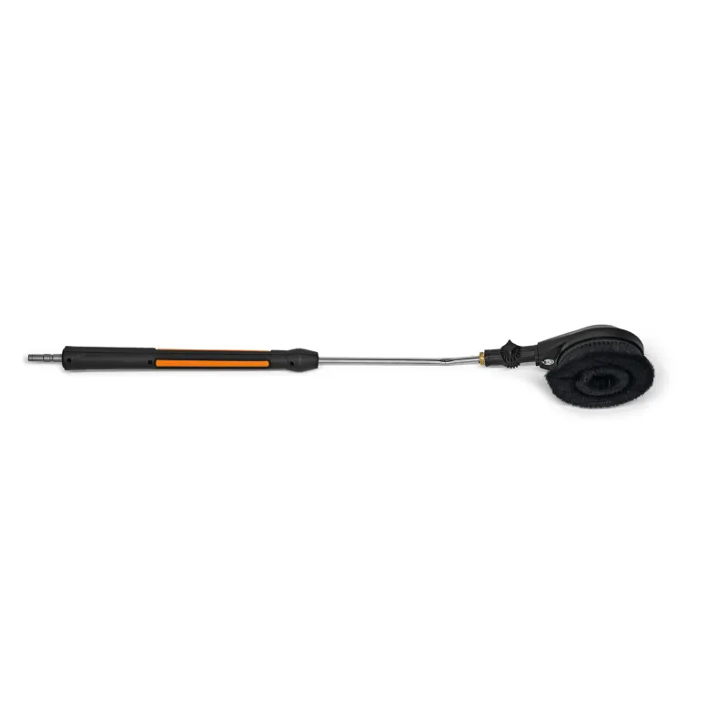 Brosse de lavage rotative / raccord rapide