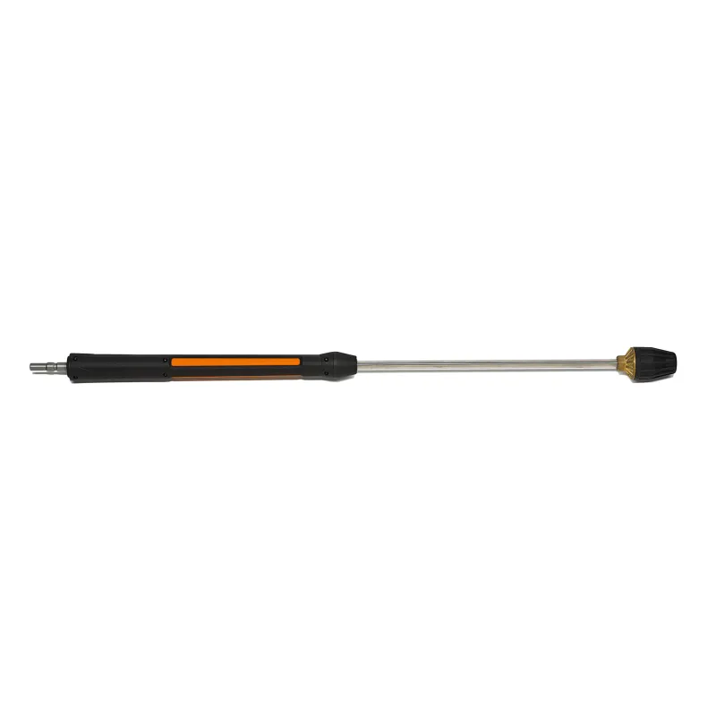 Lance haute pression avec buse rotative