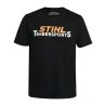 T-shirt Timbersports® noir Unisexe
