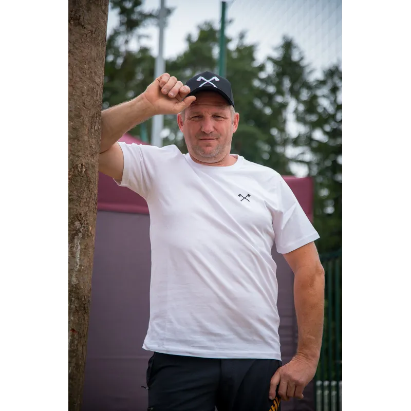 T-shirt TIMBERSPORTS® AXE blanc