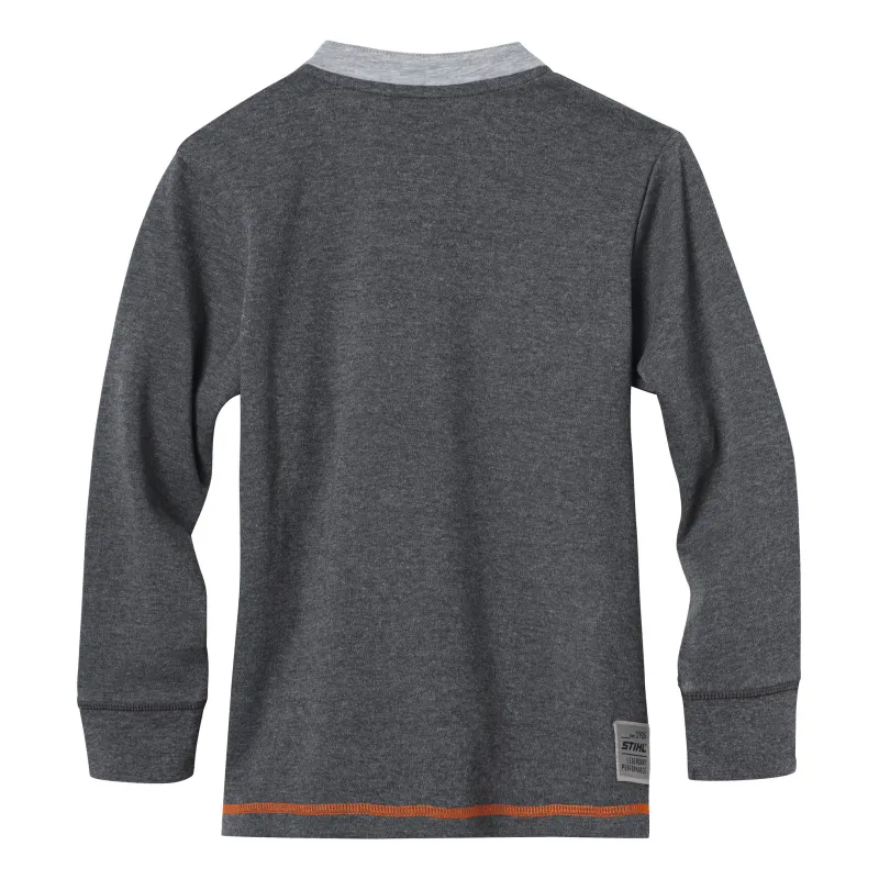 T-shirt à manches longues gris Garçon