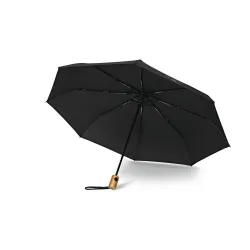 Parapluie de poche avec poignée en bambou STIHL