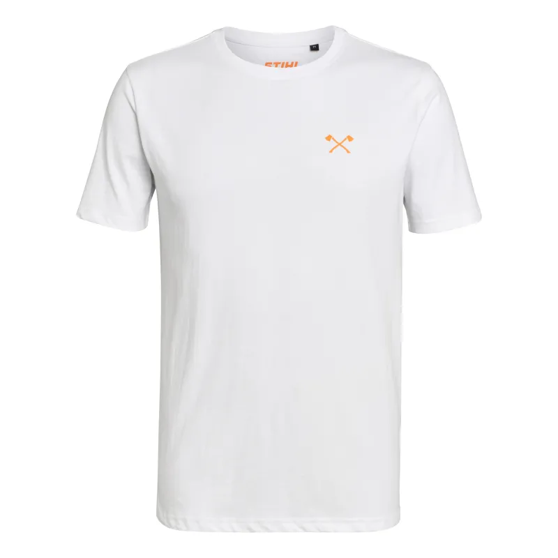 T-shirt "SMALL AXE" blanc Homme