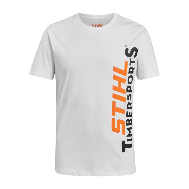 T-shirt Timbersports® blanc Unisexe