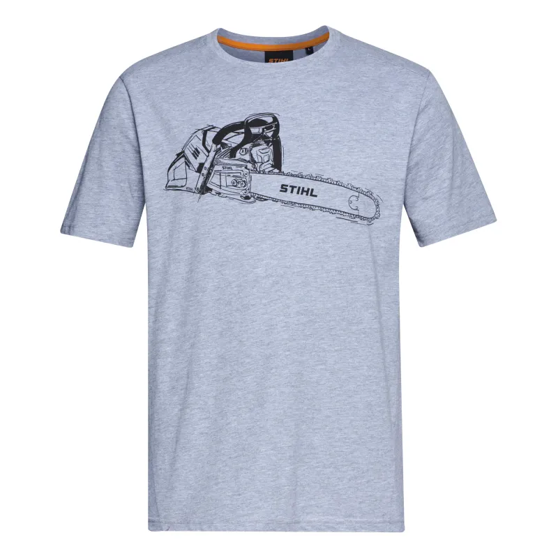 T-shirt "MS 500i" gris Homme